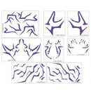 K-Pop: Demon Hunters Cosplay Accessory Temporary Tattoos Stickers Party Makeup - AwwwCos