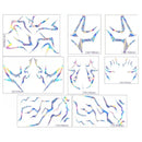 K-Pop: Demon Hunters Cosplay Accessory Temporary Tattoos Stickers Party Makeup - AwwwCos