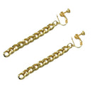 K-Pop: Demon Hunters Rumi Cosplay Accessory Gold Chain Earrings Ear Clip - AwwwCos