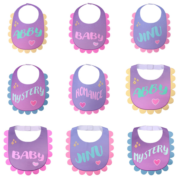 K-Pop: Demon Hunters Saja Boys Baby ABBY Jinu Mystery Romance Cosplay Drool Bib - AwwwCos