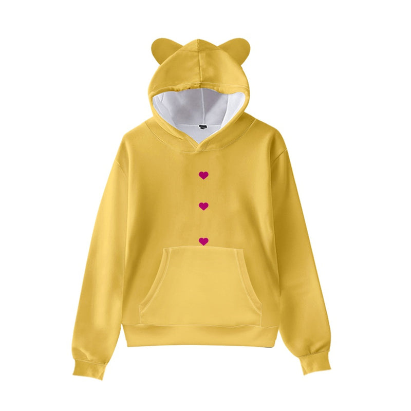 Kid Adult Anime K-Pop Demon Hunters Cosplay Costume Cat Ear Hooded Coat - AwwwCos