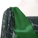 Kid Adult Girls Greek Medusa Queen Cosplay Costume Dress Headpiece - AwwwCos