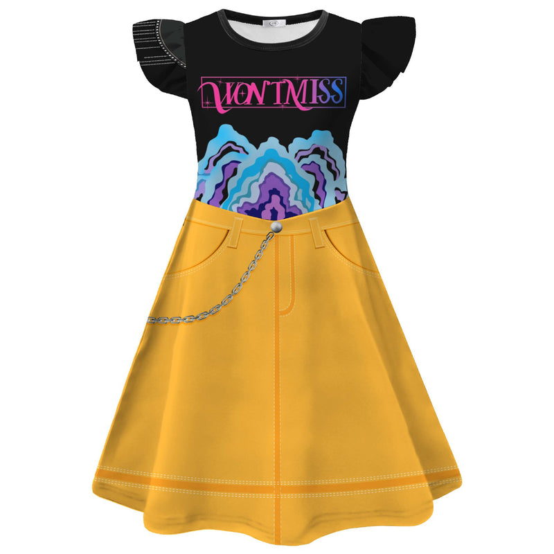 Kid Girl Anime K-Pop: Demon Hunters Mira Cosplay Costume Dress Bag - AwwwCos