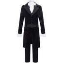 Alexander Hamilton Kids Cosplay King George Medieval Black Uniform - AwwwCos