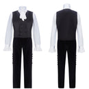 Alexander Hamilton Kids Cosplay King George Medieval Black Uniform - AwwwCos