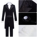 Alexander Hamilton Kids Cosplay King George Medieval Black Uniform - AwwwCos