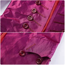 Hamilton Jefferson Lafayette Marquis Medieval Cosplay Costuem Purple Uniform - AwwwCos