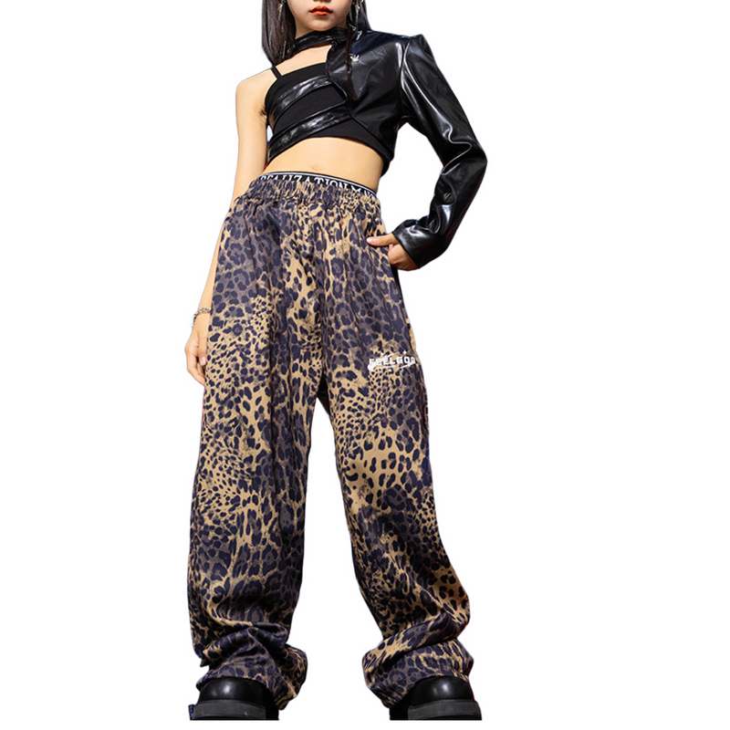 Kid Girls Jazz Dance Costume Hip-hop Clothes Model Cosplay Suit