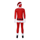 Kids Adult Christmas Santa Claus Cosplay Costume Elastic Jumpsuit Hat - AwwwCos
