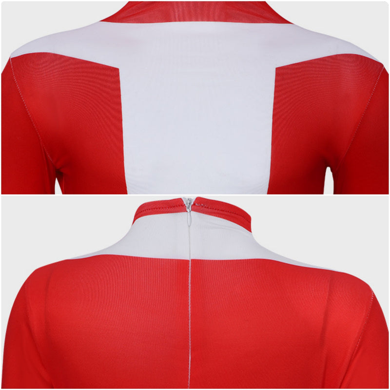 Kids Adult Christmas Santa Claus Cosplay Costume Elastic Jumpsuit Hat - AwwwCos