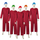 Kids Adult Film Snow White Dwarves Cosplay Costume - AwwwCos