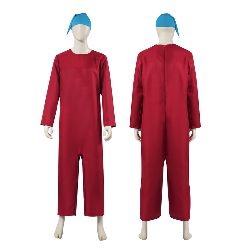 Kids Adult Film Snow White Dwarves Cosplay Costume