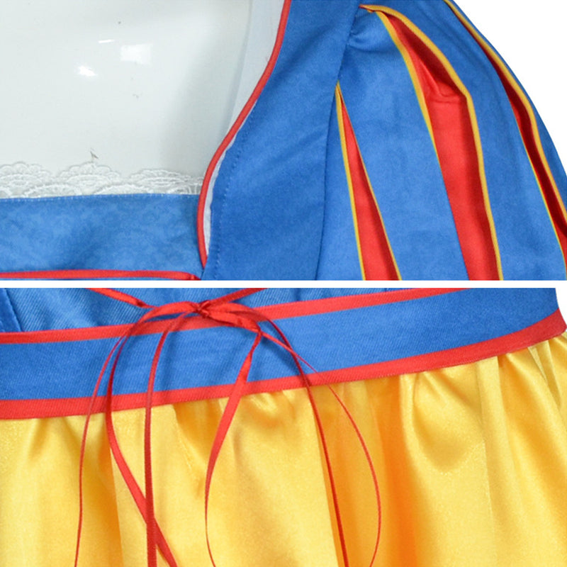 Kids Adult Film Snow White Queen Cosplay Costume