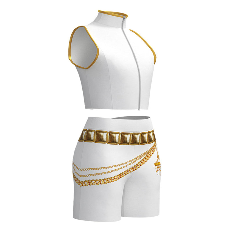 Kids Adult Girls Anime K-Pop: Demon Hunters Rumi Cosplay Costume - AwwwCos