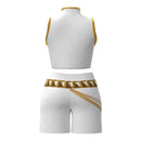 Kids Adult Girls Anime K-Pop: Demon Hunters Rumi Cosplay Costume - AwwwCos