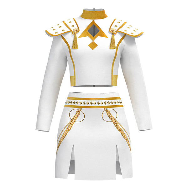 Kids Adult Girls Anime K-Pop: Demon Hunters Zoey Cosplay Costume - AwwwCos