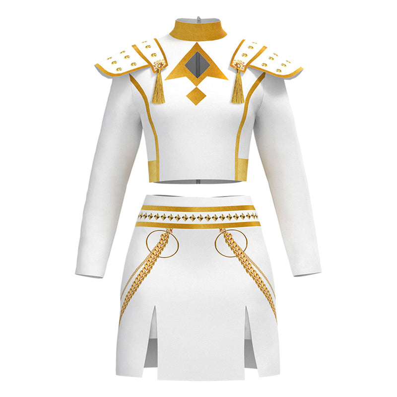 Kids Adult Girls Anime K-Pop: Demon Hunters Zoey Cosplay Costume - AwwwCos