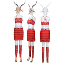 Kids Adult Girls Film Rise of the Non-Mammalians Gazelle Cosplay Costume - AwwwCos