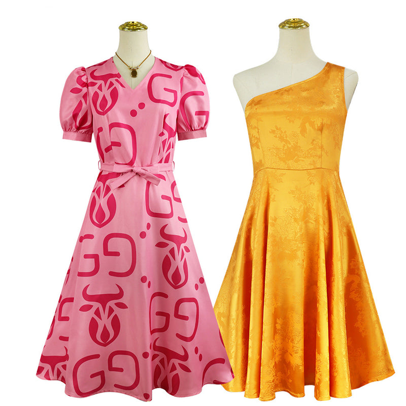 Kids Adult Girls Movie Judy Hopps Fru Fru Cosplay Costume A Line Dress - AwwwCos