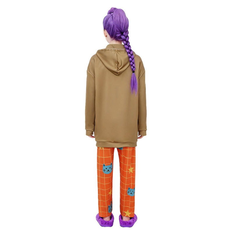 Kids Adult K-Pop: Demon Hunters Mira Zoey Rumi Cosplay Costume Animal Pajamas - AwwwCos