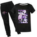 Kids Anime K-Pop Demon Hunters Cosplay Costume Cotton T-Shirt Pants - AwwwCos