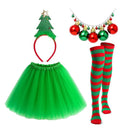 Kids Boys Girl Christmas Gift Box Elf Cosplay Costume Accessory Vest Hat - AwwwCos