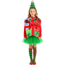 Kids Boys Girl Christmas Gift Box Elf Cosplay Costume Accessory Vest Hat - AwwwCos