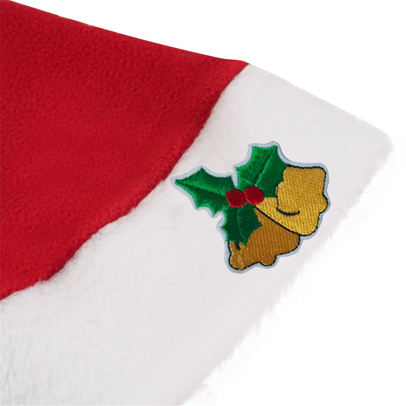 Kids Boys Girl Santa Claus Elf Cosplay Costume Christmas Printed Vest Hat - AwwwCos