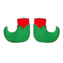 Kids Boys Girl Santa Claus Elf Cosplay Costume Christmas Printed Vest Hat - AwwwCos