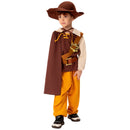 Kids Boys Medieval Court-style Kindergarten Pirate Cosplay Costume Hat Cloak