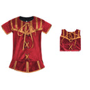 Kids Boys Renaissance Viking Pirate Cosplay Vest Steampunk Velvet Waistcoat - AwwwCos