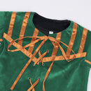 Kids Boys Renaissance Viking Pirate Cosplay Vest Steampunk Velvet Waistcoat - AwwwCos