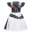 Kids Girl Anime K-Pop: Demon Hunters Mira Cosplay Costume Dress Black Bag - AwwwCos
