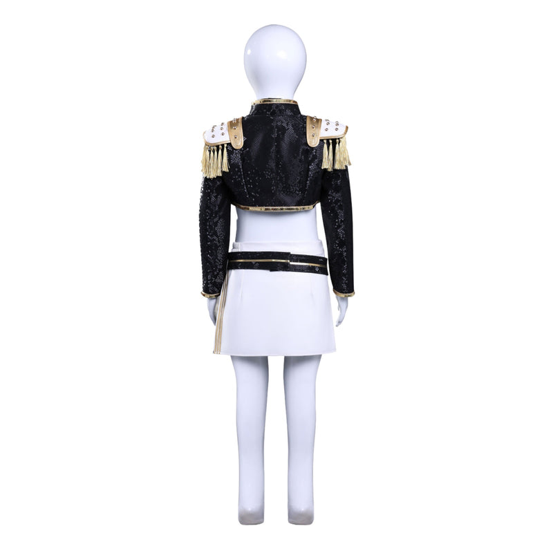 Kids Girl Anime K-Pop: Demon Hunters Mira Cosplay Costume Stage Outfits - AwwwCos