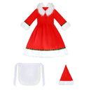 Kids Girl Christmas Madame Claude Cosplay Princess Dress Cute Xmas Dress - AwwwCos