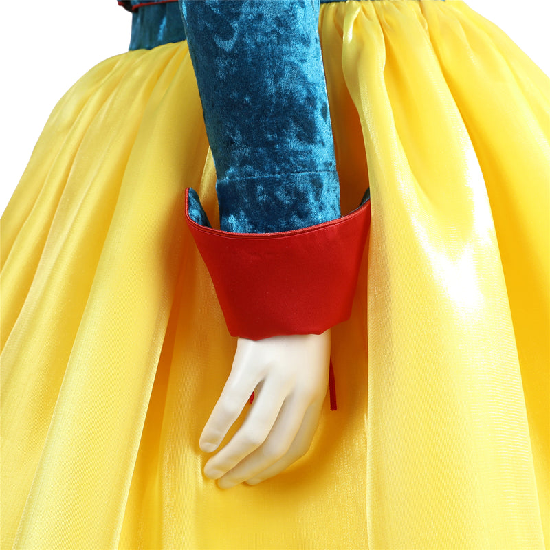 Kids Girl Film Snow White Princess Cosplay Costume - AwwwCos