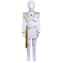 Kids Girls Anime K-Pop: Demon Hunters Mira Cosplay Costume White Uniform - AwwwCos