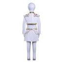 Kids Girls Anime K-Pop: Demon Hunters Zoey Cosplay Costume White Uniform - AwwwCos