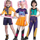 Kids Girls Anime K-Pop: Demon Hunters Zoey Rumi Mira Cosplay Costume - AwwwCos