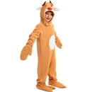 Kids Girls Boys Christmas Reindeer Cosplay Costume Jumpsuit Hat Pajamas - AwwwCos