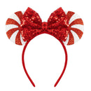 Kids Girls Christmas Candy Cosplay Costume knitted Tutu Dress Hairband Socks - AwwwCos