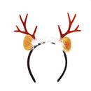 Kids Girls Christmas Party Deer Cosplay Costume Tutu Dress Antler Hairband - AwwwCos