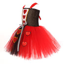 Kids Girls Clown Costume Halloween Cosplay Dress Up Circus Outfit - AwwwCos