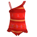 Kids Girls Encanto Isabella Cosplay Costume Summer Conjoined - AwwwCos