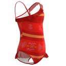 Kids Girls Encanto Isabella Cosplay Costume Summer Conjoined - AwwwCos