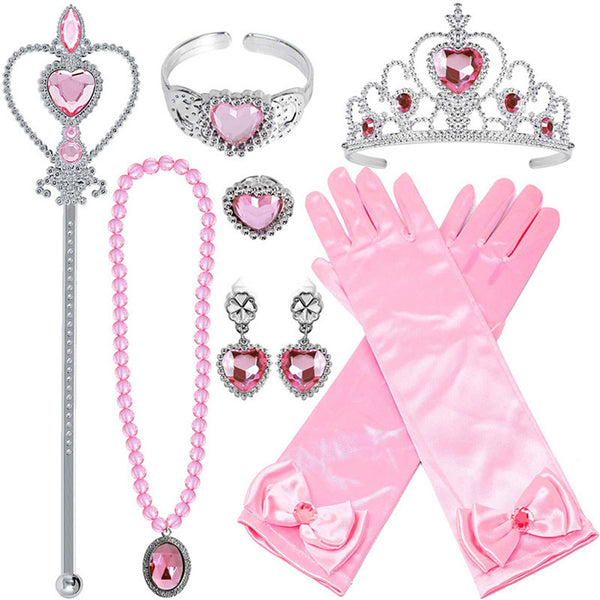 Kids Girls Film Wicked Glinda Cosplay Accessories Magic Wand Crown - AwwwCos