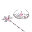 Kids Girls Film Wicked Glinda Cosplay Accessories Magic Wand Crown - AwwwCos