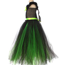 Kids Girls Film Wicked Witch Elphaba Cosplay Costume Dress Gloves Hat - AwwwCos