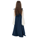 Kids Girls Retro A Line Medieval Princess Cosplay Costume Maxi Fairy Dress