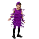 Kids Girls Retro Latin Dance Tassel Skirt Stage Performance Costume - AwwwCos